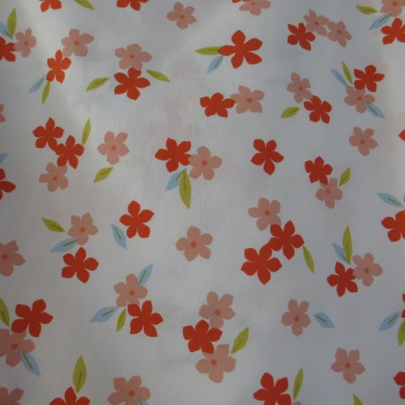 Tropical Floral Reversible Mini Skirt Sz M Flower - Picture 9 of 10